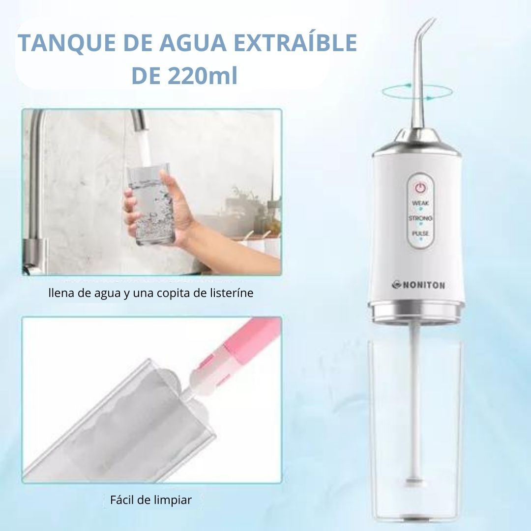 IRRIGADOR BUCAL 4 en 1