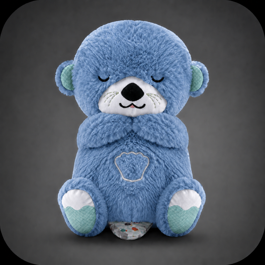 Peluche Arrullador Anti-Ansiedad | Respiración y Luces Relajantes